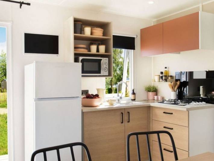 Mobil home pour 6 personnes, avec terrasse et piscine à Grayan-et-l'Hôpital - 3