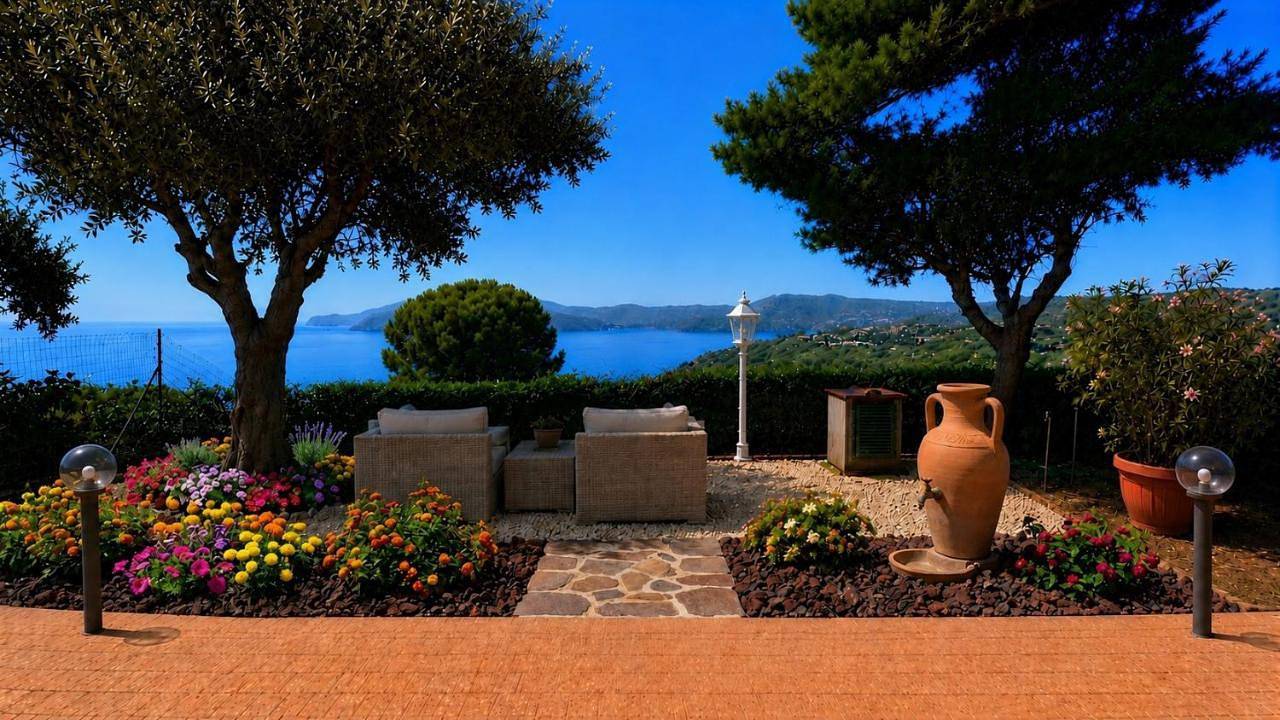 Villa oder Apartment mit phantastischer Aussicht in Morcone (Capoliveri), Capoliveri