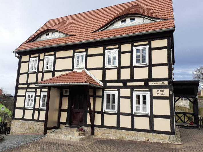 Ferienwohnung für 4 Personen, mit Garten und Ausblick in Rathmannsdorf - 2