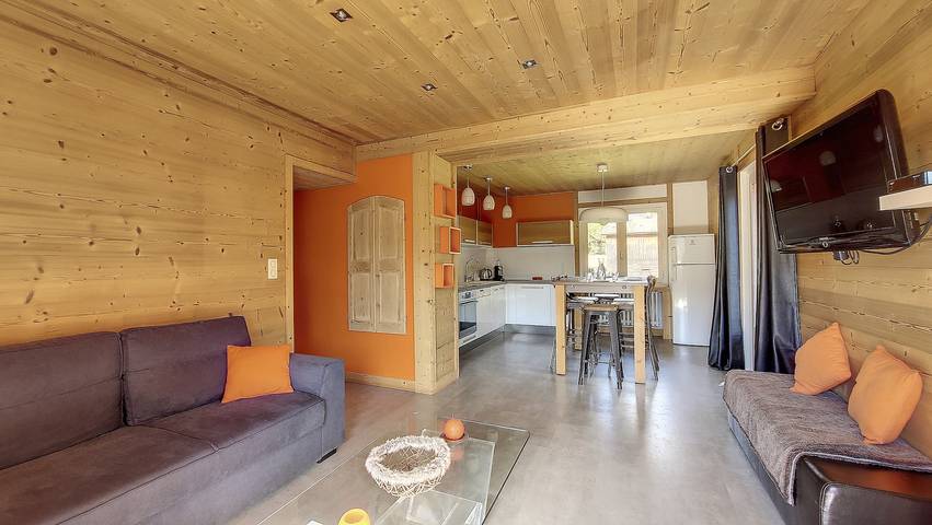 Gîte pour 7 personnes, avec Balcon à Montriond