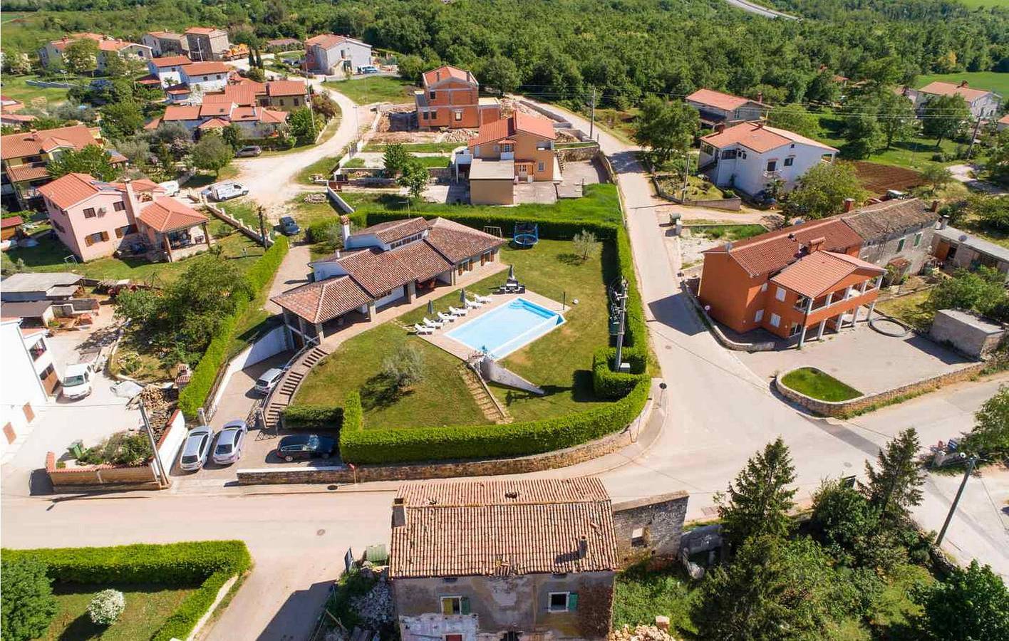 Geräumige 2-Zimmer-Wohnung mit Terrasse, WLAN und Parkplatz in Visnjan in Visnjan, Općina Višnjan