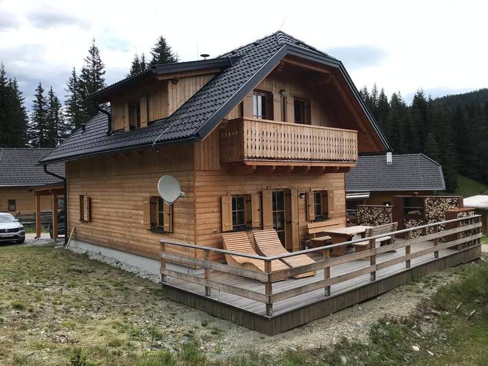 Ferienhaus für 6 Personen, mit Balkon und Ausblick sowie Sauna