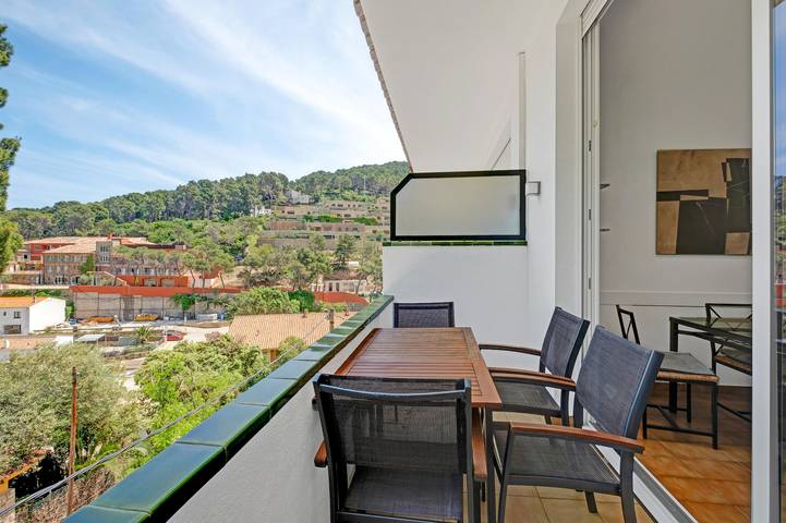 Ferienwohnung für 4 Personen, mit Meerblick und Terrasse in Sa Riera - 3