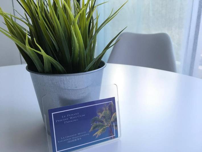 Gîte pour 4 personnes, avec terrasse ainsi que vue et piscine dans Golf de la Grande Motte - 4