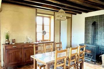 Location de vacances pour 6 personnes, avec jardin, animaux acceptés à Brigueil-le-Chantre