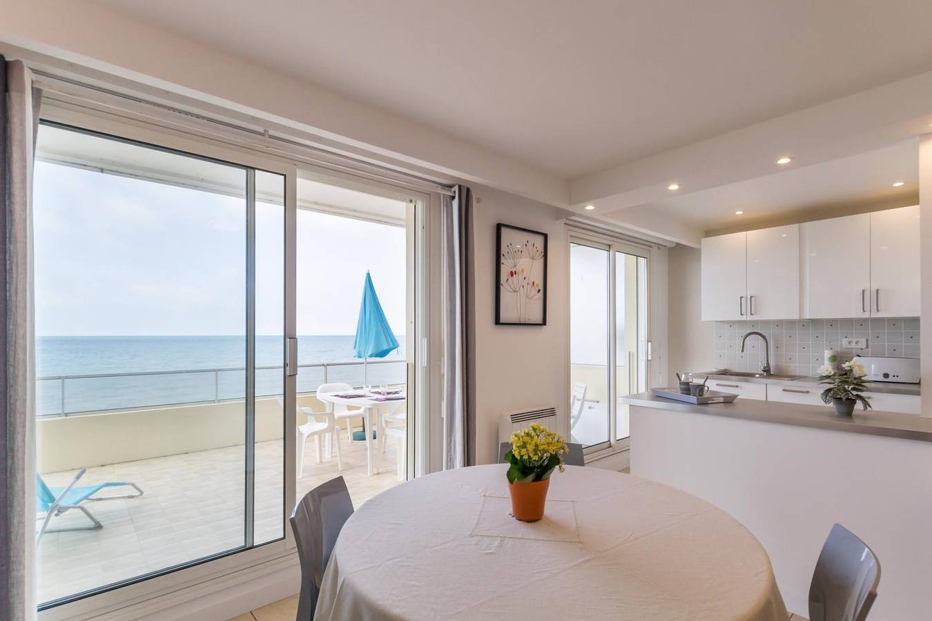 En front de mer in Agon-Coutainville, Coutances und Umgebung