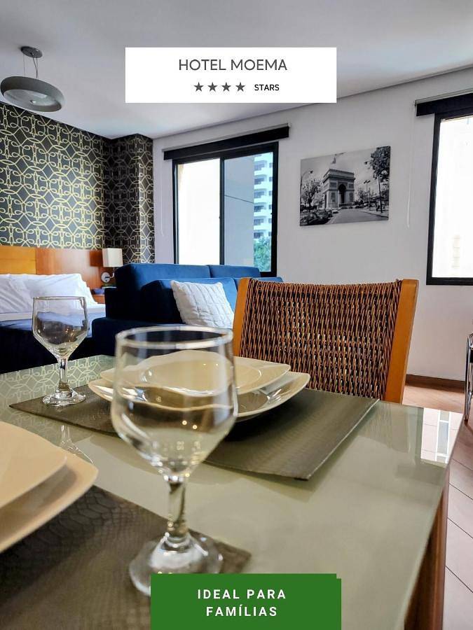 Casas e apartamentos de temporada para 4 pessoas em Moema