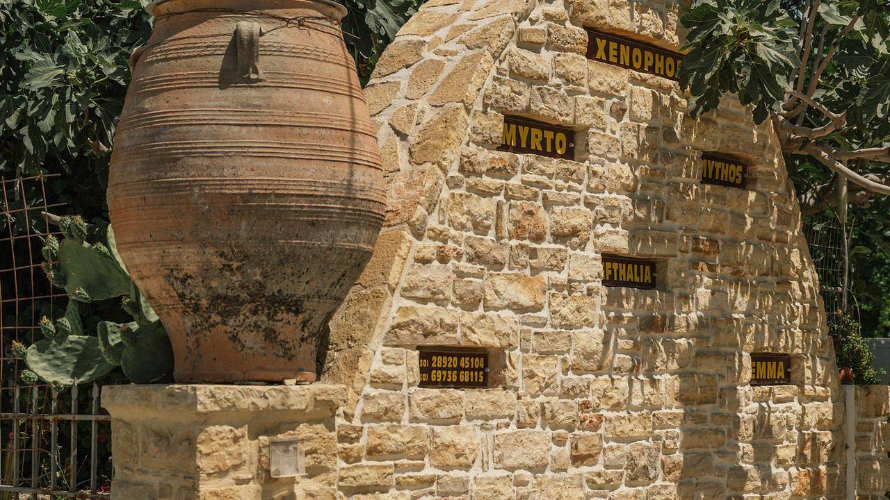 Geheel vakantieappartement, Vakantieappartement voor 2 personen met tuin in Pitsidia, Iraklio-Heraklion en omgeving