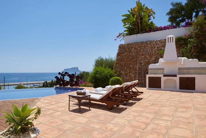 Casa rural para 8 personas, con Balcón y Jacuzzi además de Terraza y Piscina en Moraira - 2