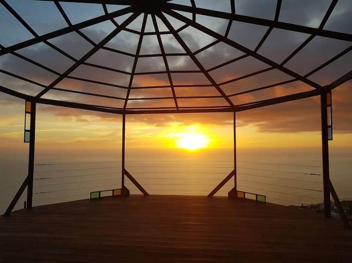 Casa de huéspuedes para 2 personas, con Terraza además de Jardín y Vistas en La Palma