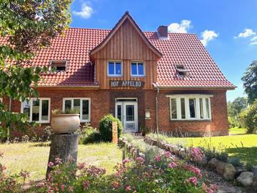 Ferienwohnung für 3 Personen, mit Garten und Terrasse, mit Haustier in Bergenhusen
