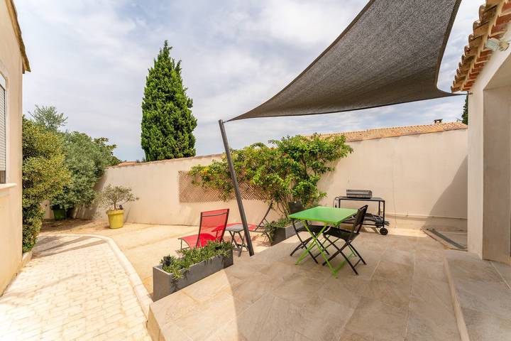 Appartement de vacances pour 4 personnes, avec Jardin
