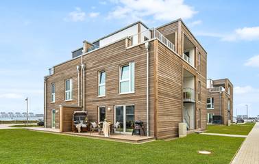 Ferienwohnung für 4 Personen, mit Seeblick und Terrasse, mit Haustier in Olpenitz