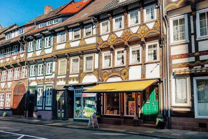 Ferienwohnung für 4 Personen, mit Balkon und Terrasse sowie Garten in Einbeck