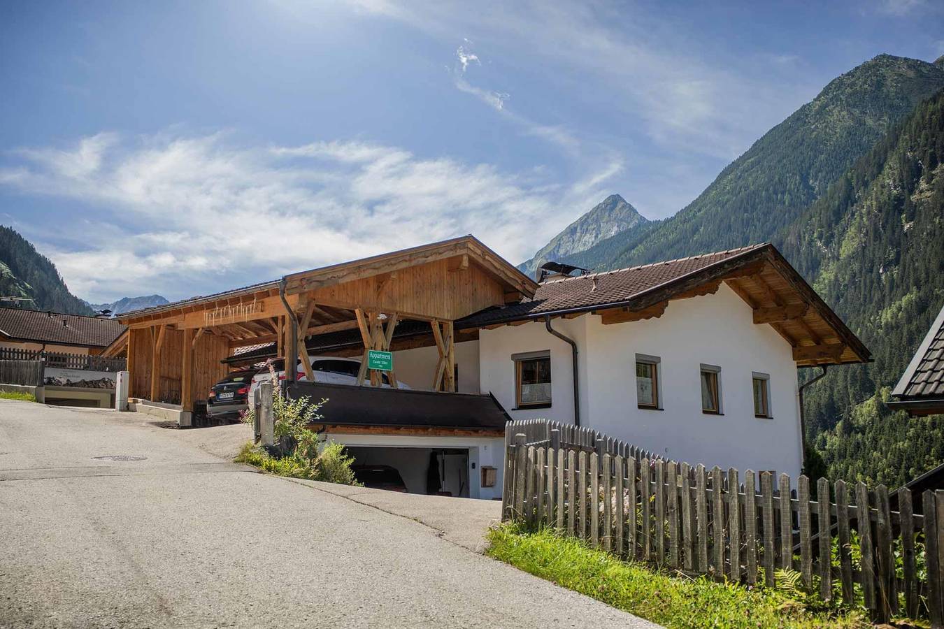 Ganze Ferienwohnung, Appartement/Fewo, Dusche oder Bad, Wc, 2 Schlafräu in Stubaier Alpen, Neustift im Stubaital