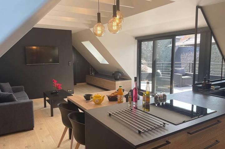 Appartement de vacances pour 2 personnes, avec Jacuzzi et Terrasse