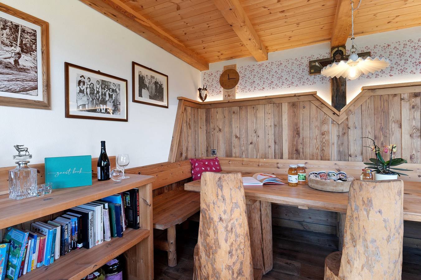Ganze Wohnung, Apartment 'Alpenglühn' mit Dolomitenblick, Balkon und Wlan in Ritten, Sarntaler Alpen