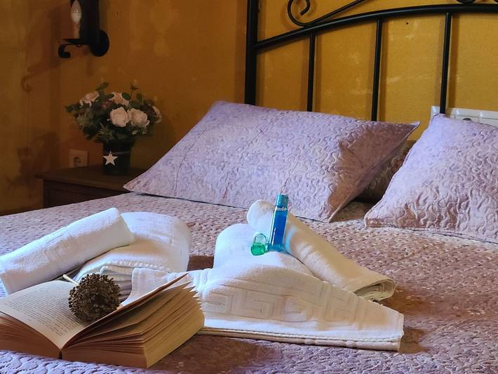 Casa rural para 6 personas, con piscina además de terraza y jardín, Se admiten mascotas en Algarinejo - 3