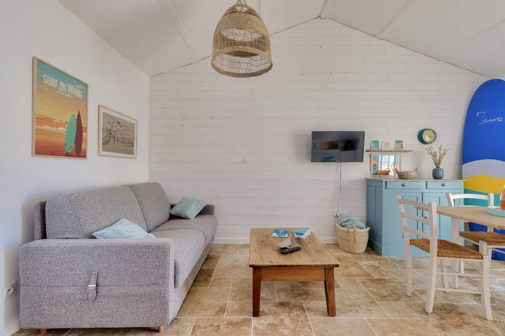 Maison de vacances pour 3 personnes, avec terrasse et jardin à Château-d'Olonne