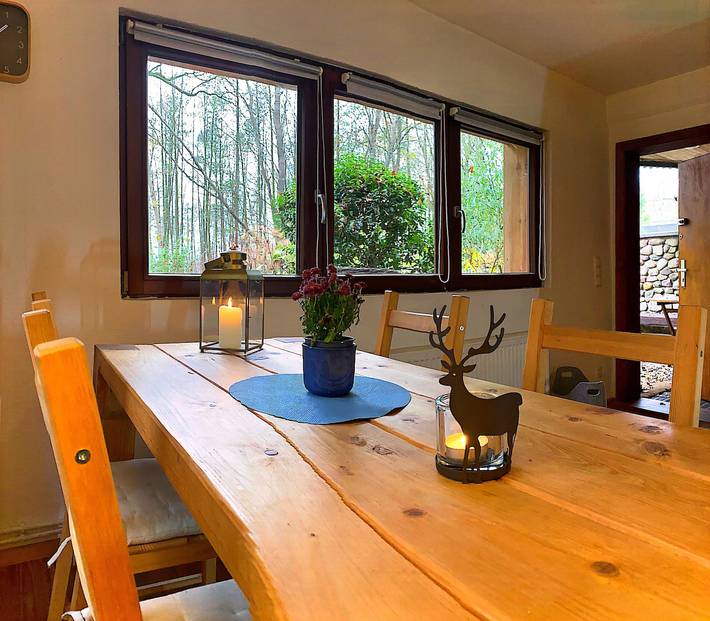 Ferienhaus für 3 Personen, mit Garten und Seeblick in Uckermark - 2