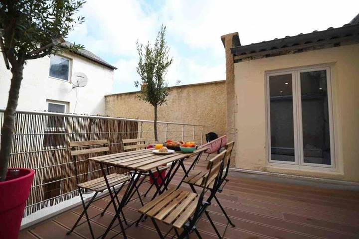 Gîte pour 10 personnes, avec vue et terrasse à Poitiers - 4