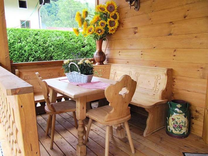 Chalet für 2 Personen, mit Terrasse und Balkon/Terrasse im Berchtesgadener Land - 4