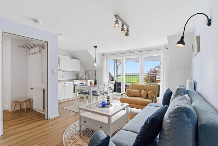 Ferienwohnung für 4 Personen, mit Balkon und Ausblick in Norden-Norddeich - 2