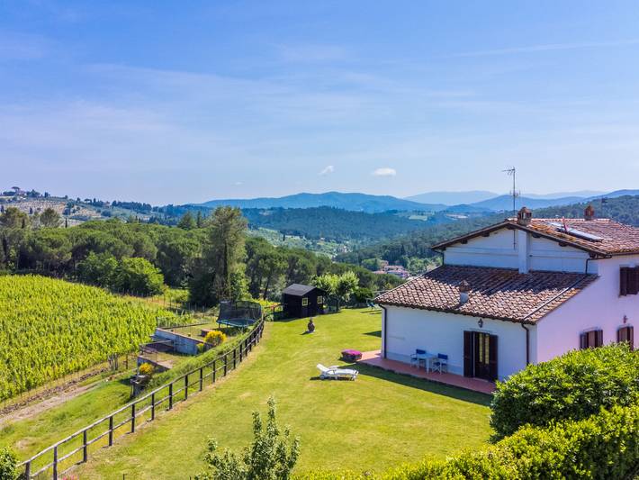 Location de vacances pour 10 personnes, avec jardin ainsi que terrasse et vue à San Casciano in Val di Pesa - 3