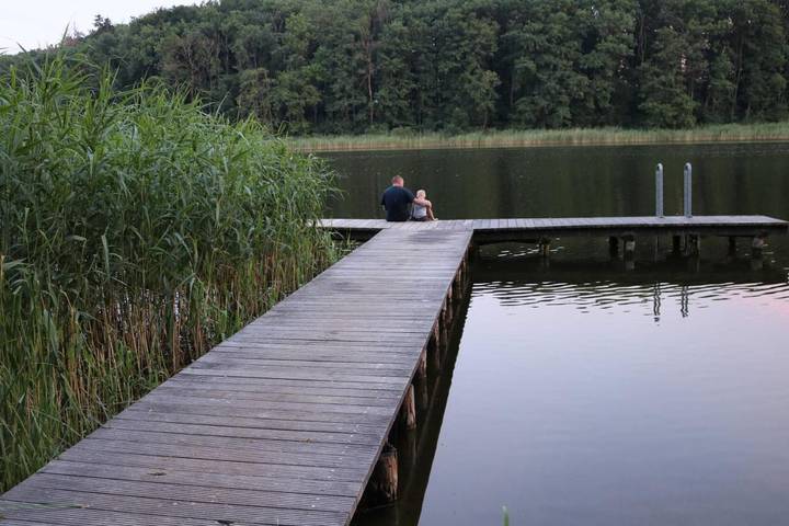 Ferienwohnung für 4 Personen, mit Terrasse und Garten in Rosenow
