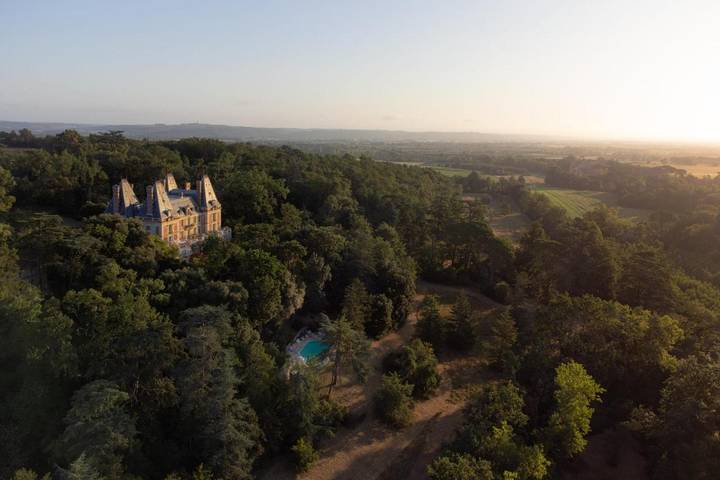Gîte pour 4 personnes, avec Terrasse et Jardin ainsi que Piscine et Vue à Saint-Michel (Tarn-et-Garonne)