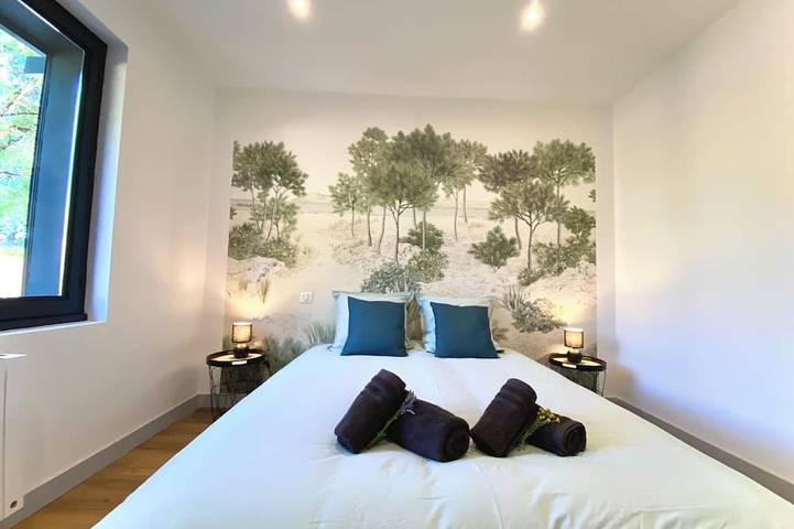 Villa pour 14 personnes, avec piscine ainsi que jardin et jacuzzi à Andernos-les-Bains - 4