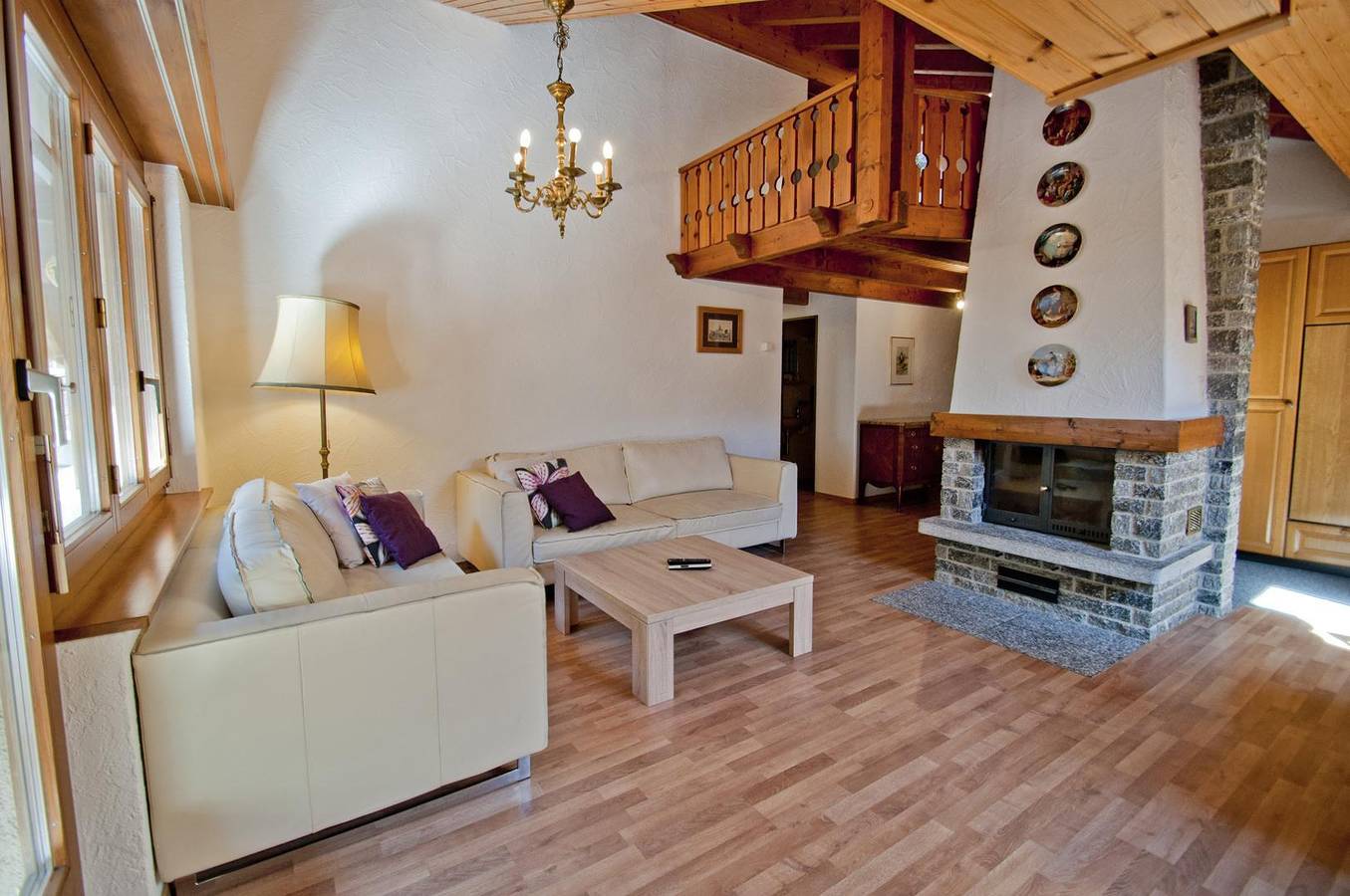 Ganze Wohnung, Ferienwohnung für 7 Personen mit Balkon in Zermatt, Walliser Alpen