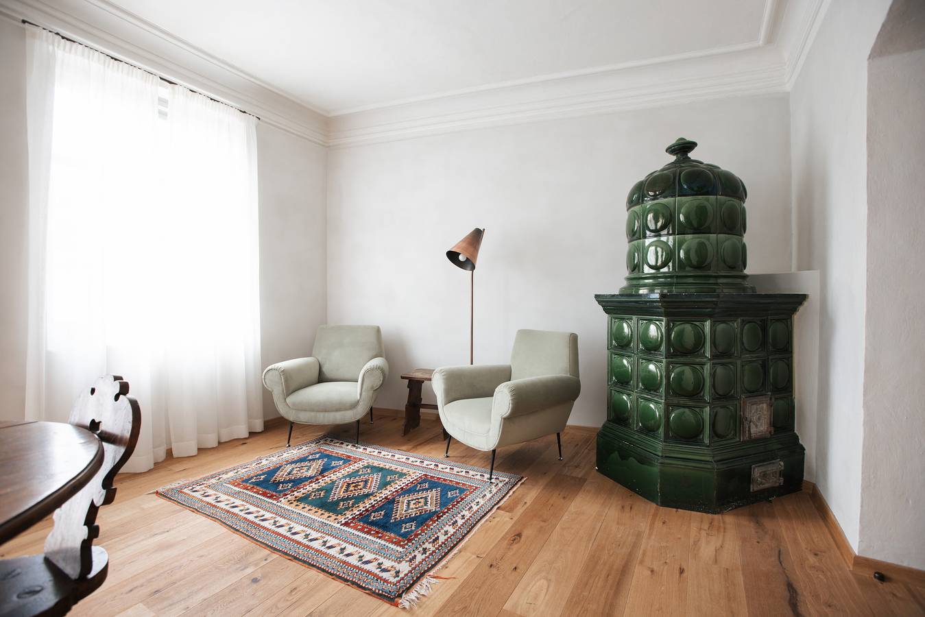 Ganze Wohnung, Ferienwohnung 'Ansitz Layshof Erlebach' mit Bergblick, Gemeinschaftsgarten und Wlan in Meran, Sarntaler Alpen