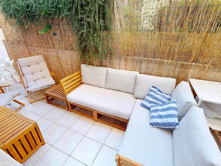 Gîte pour 4 personnes, avec terrasse dans Plage Du Borrigo Menton - 2