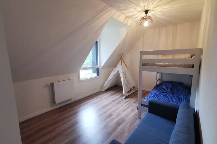 Rent house near the beaches in Sainte-Marine (Brittany) - 3 bedrooms, 6 sleeps in Combrit, Côte de Cornouaille