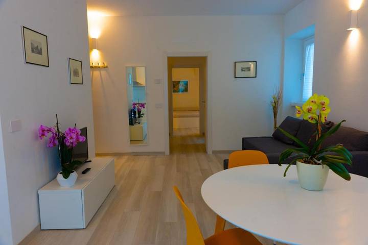 Ferienwohnung für 4 Personen, mit Ausblick und Balkon