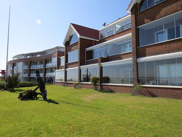 Ferienwohnung für 2 Personen, mit Balkon und Meerblick sowie Terrasse in Wittdün