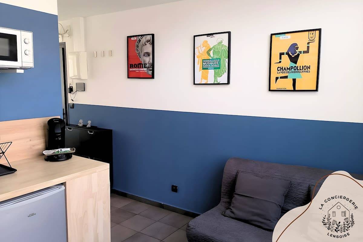 Appartement entier, Appartement de vacances pour 3 personnes avec jardin in Lens, Région de Lens