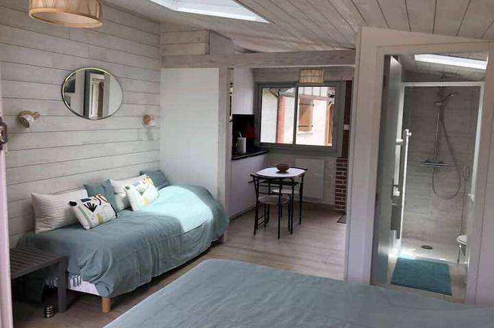 Apartamento entero, Independent studio 3 stars in Uza, Côte d’Argent