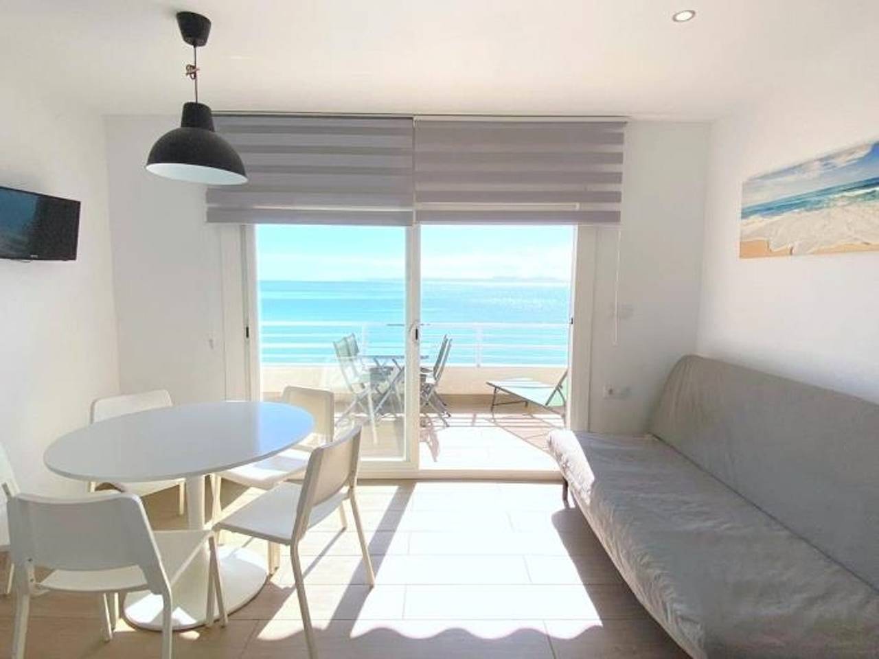 Geheel appartement, Vakantieappartement voor 5 personen met terras in l'Almadrava, Roses