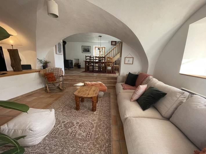 Gîte pour 9 personnes, avec jardin et vue, animaux acceptés à Allemond - 2