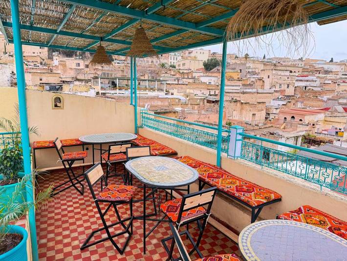 Maison d’hôte pour 2 personnes, avec vue et terrasse à Fès - 4
