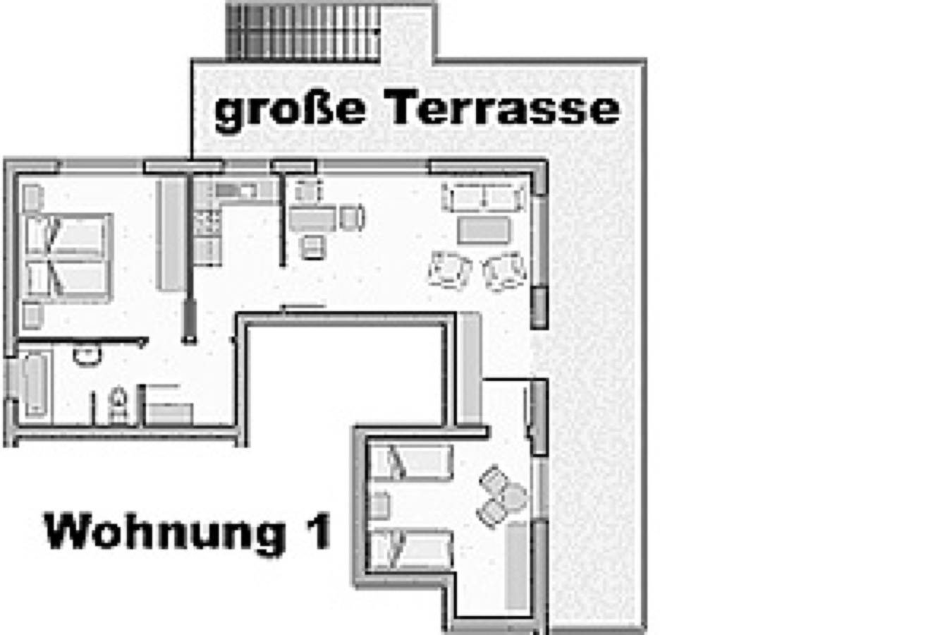 Ganze Ferienwohnung, Gasthaus Lamm, Garni, Fewo 4 * bis 4 Personen in Blaubeuren, Alb-Donau-Kreis