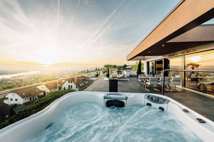 Ferienwohnung für 6 Personen, mit Sauna und Whirlpool sowie Terrasse - 1