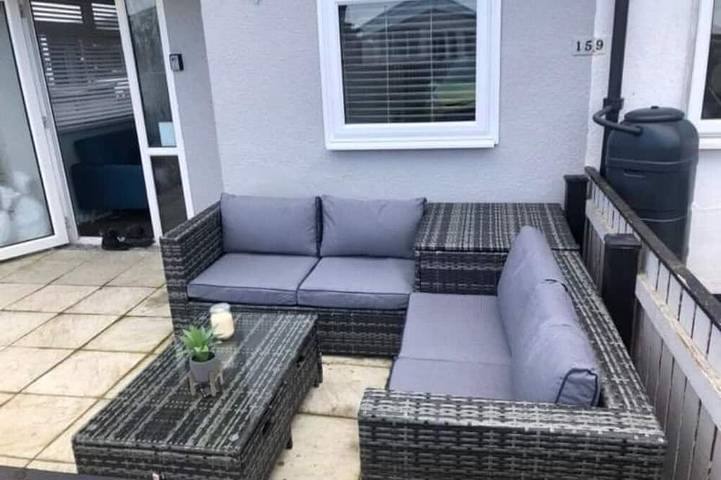 Chalet cosy à Bridlington avec terrasse — 5 min de la plage ! in Carnaby, East Riding of Yorkshire