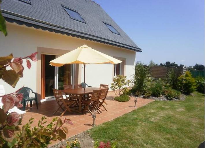 Ferienhaus für 8 Personen, mit Terrasse