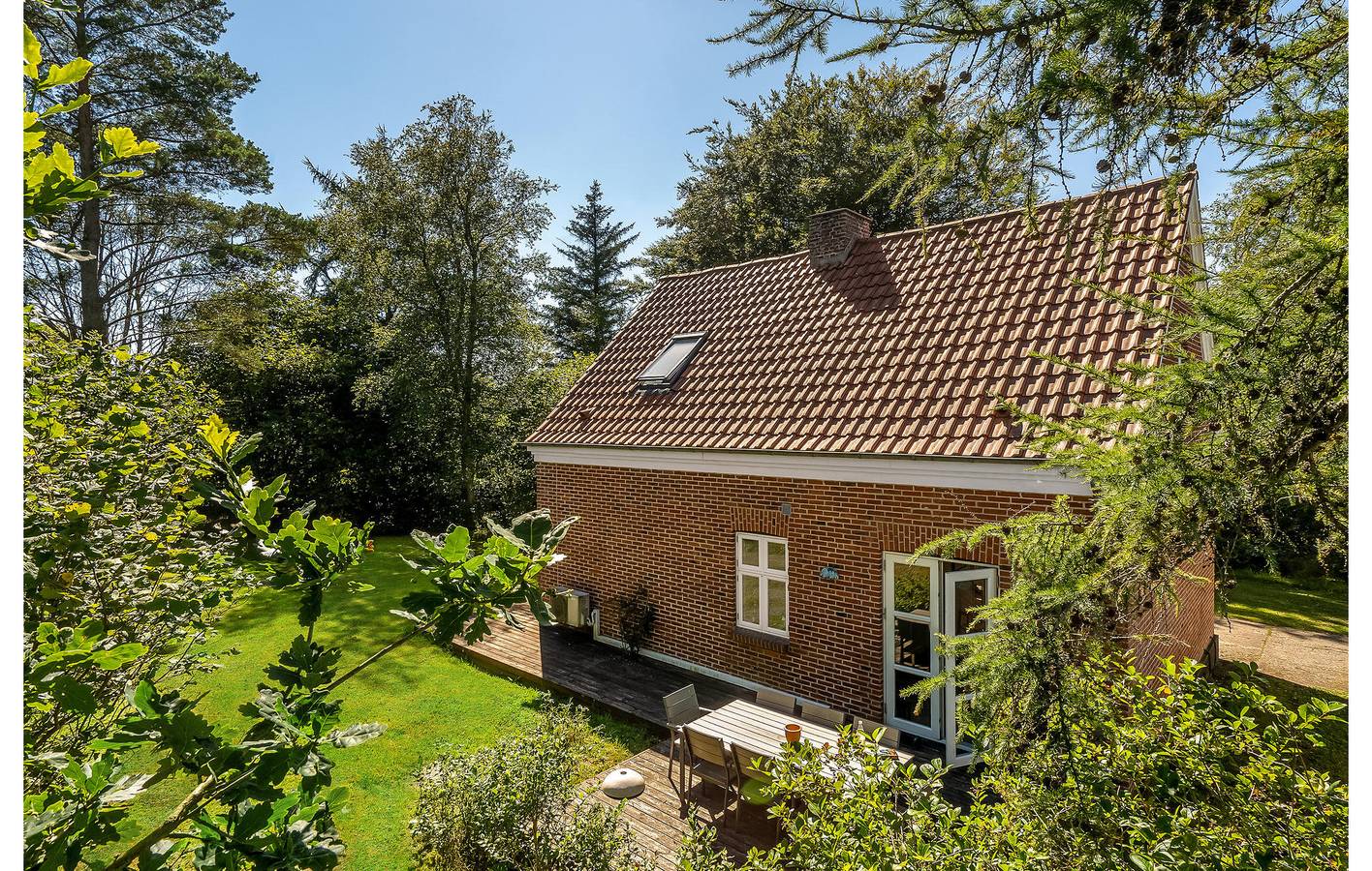 Ferienhaus für 7 Personen mit Terrasse in Tim, Ringkøbing-Skjern