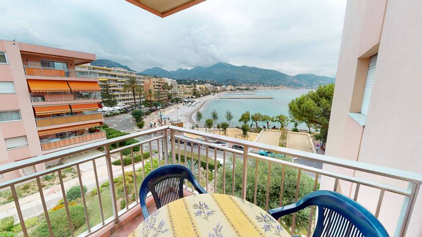 Studio für 3 Personen, mit Meerblick und Balkon in Roquebrune-Cap-Martin - 2