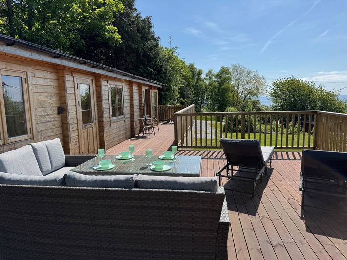 Chalet for 4 people, with garden in North-Wales