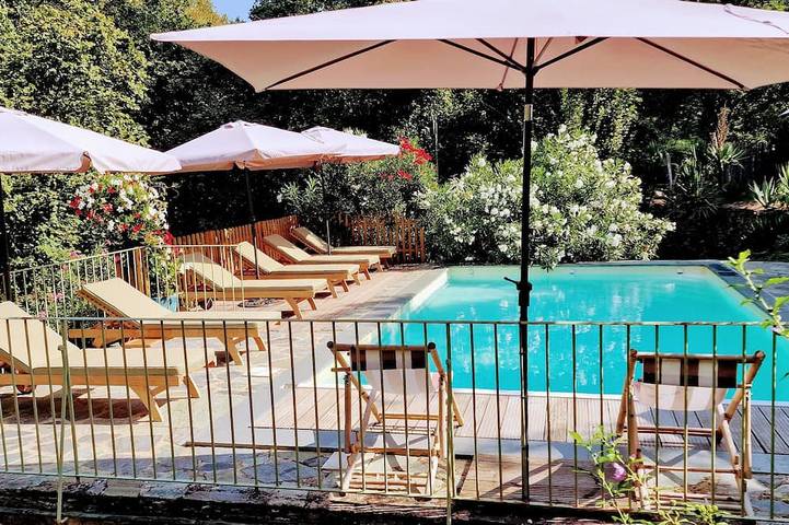 Gîte pour 4 personnes, avec Jardin et Piscine à Ortiporio